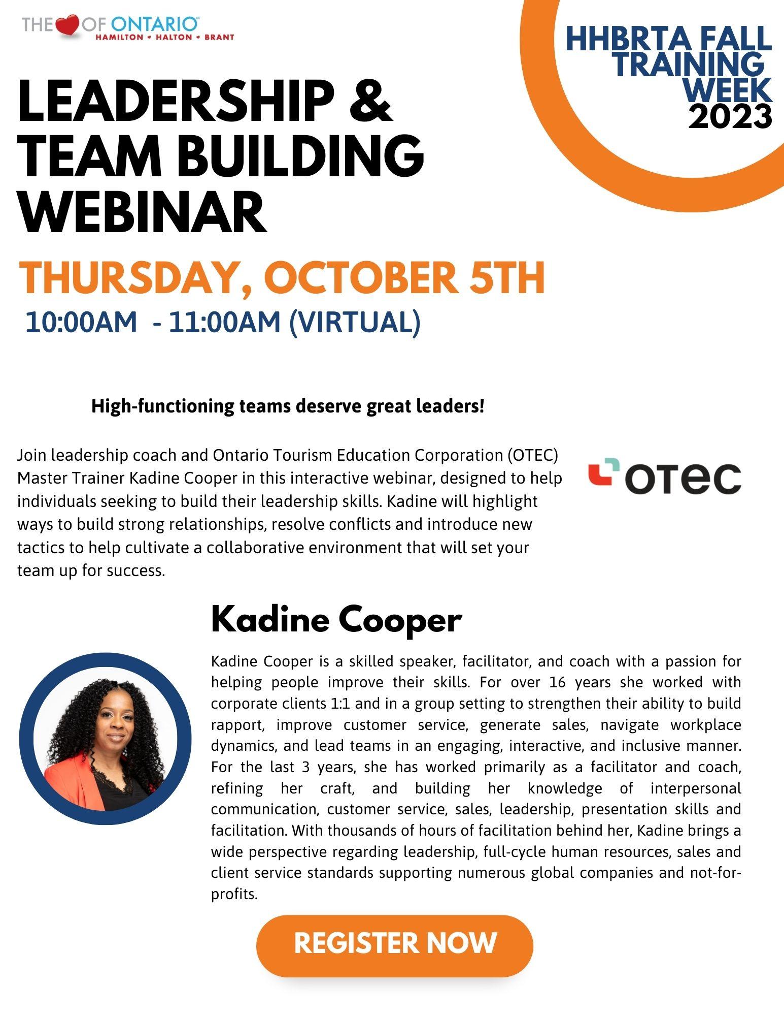 OTEC Leadership and Team Building Handbook